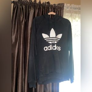 black adidas hoodie